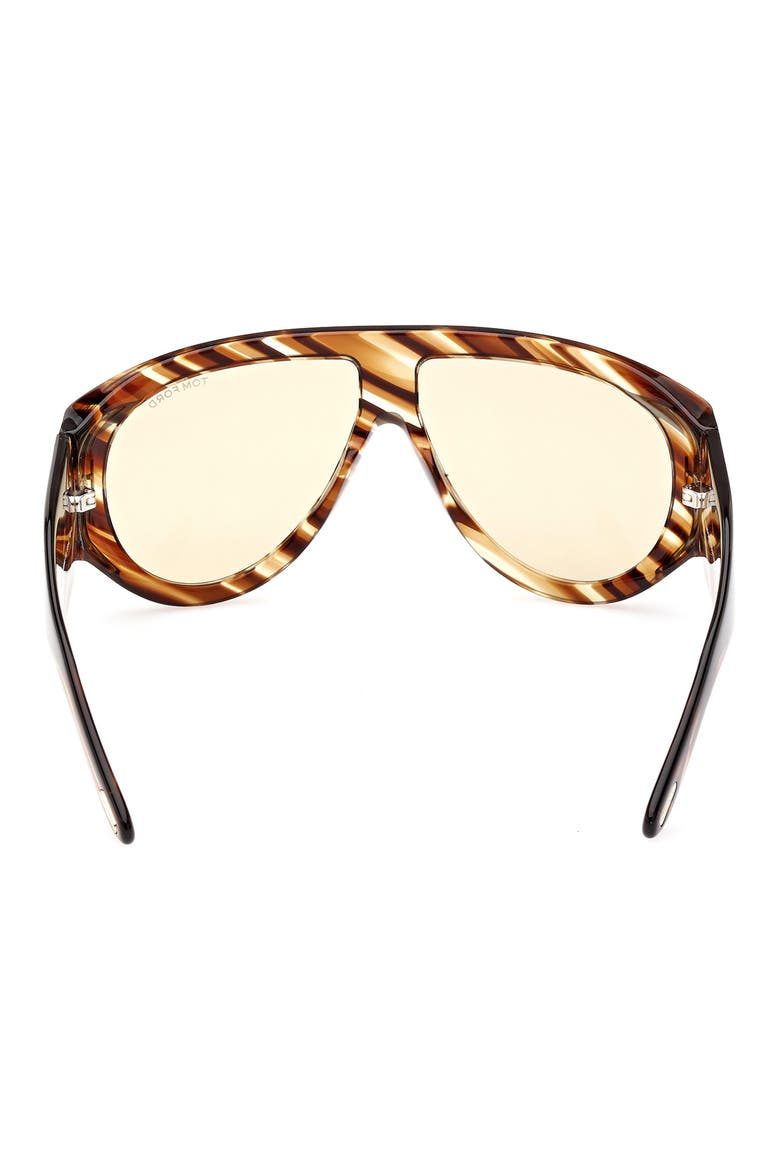 Bronson 60mm Aviator Sunglasses, Alternate, color, HAVANA/ OTHER / BROWN