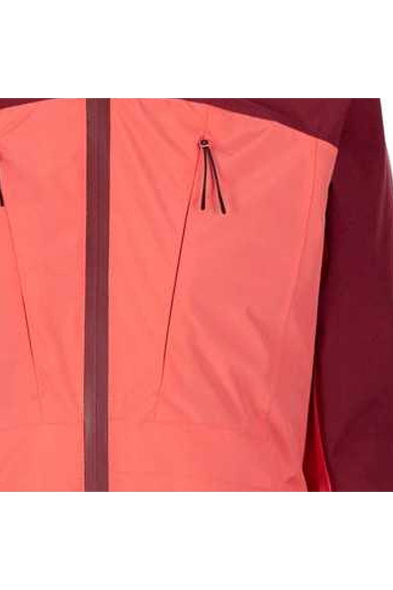Emilia Ski Jacket, Alternate, color, Peach Blush