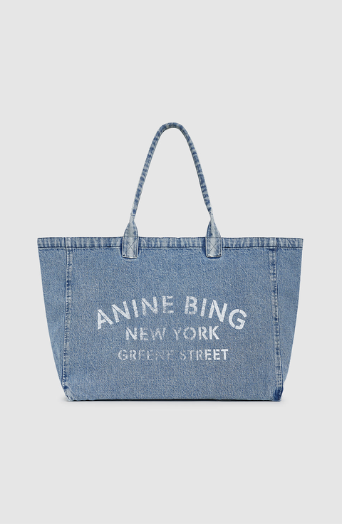 Leo Denim Tote