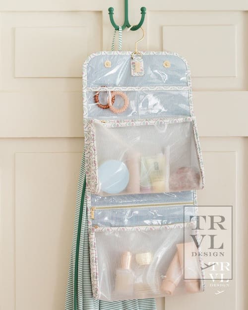 Trvl Design Antibes Hanging Toiletry Bags In Ivory