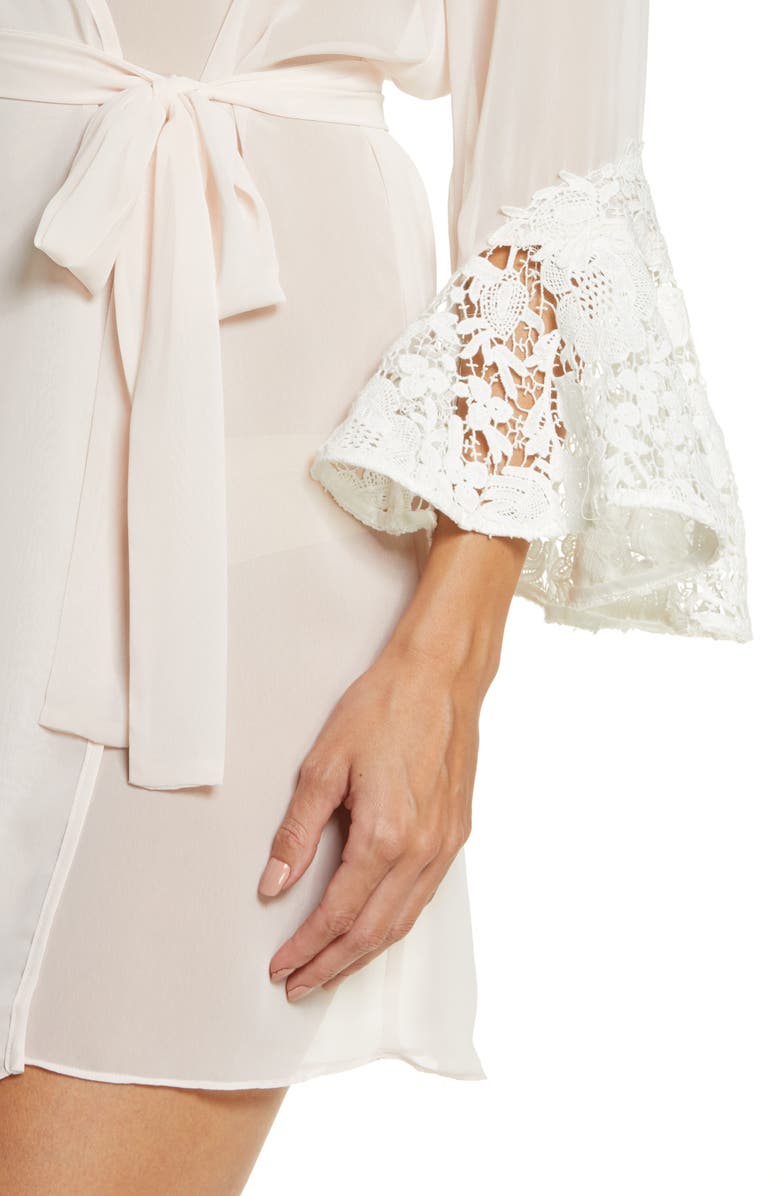 Rya Collection Carmel Cover Up Short Robe, Alternate, color, 