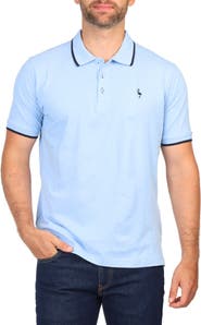 TailorByrd Micro Tipped Jersey Knit Polo