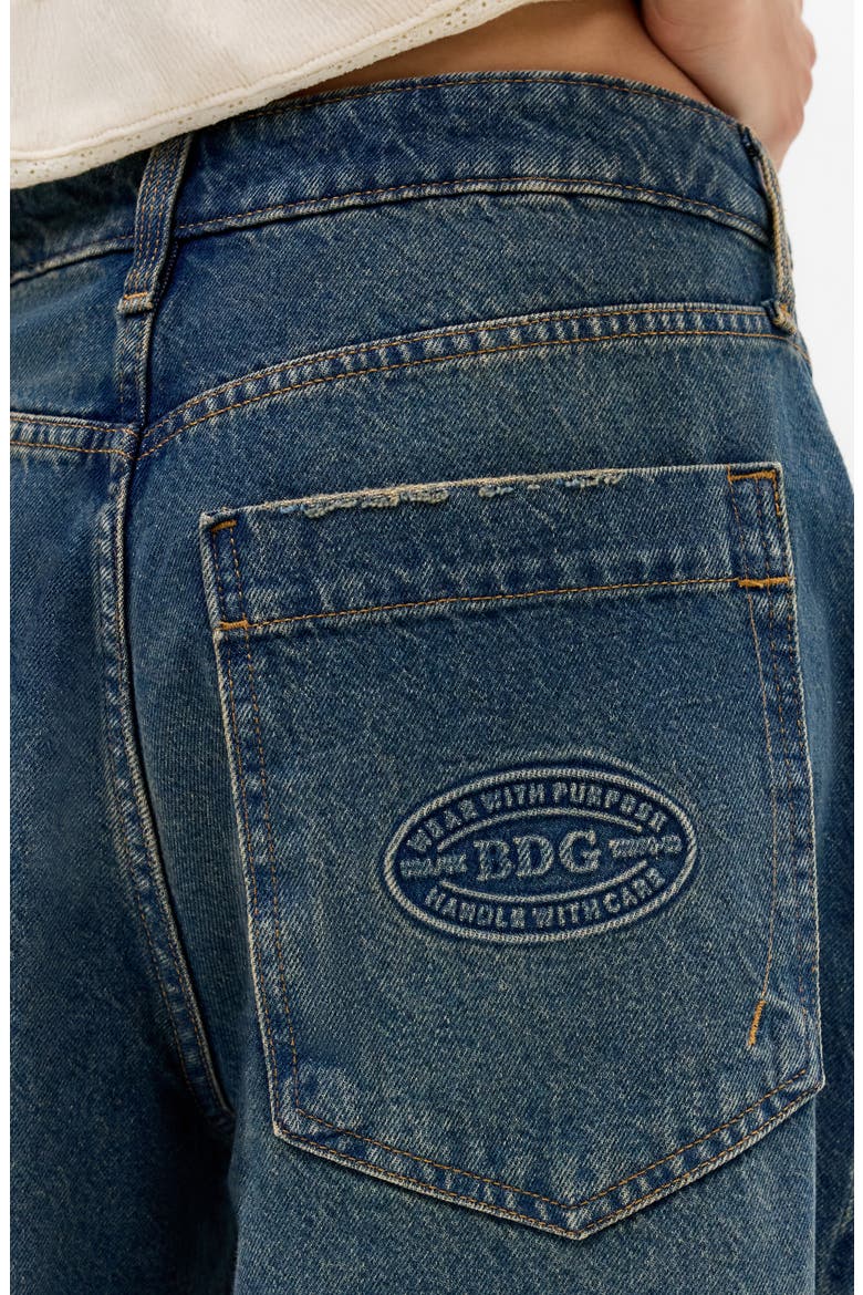 Jaya Low Rise Wide Leg Jeans, Alternate, color, TINTED BLUE