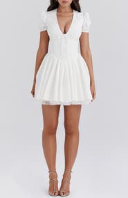 HOUSE OF CB Imani Pleated Minidress