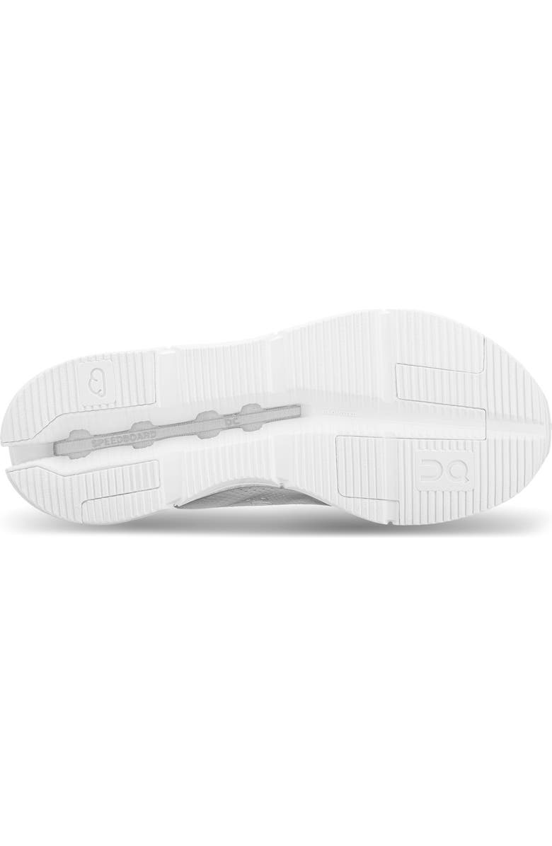 On Cloudnova Sneaker, Alternate, color, All White