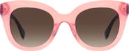 Kate Spade New York belah 50mm gradient round sunglasses