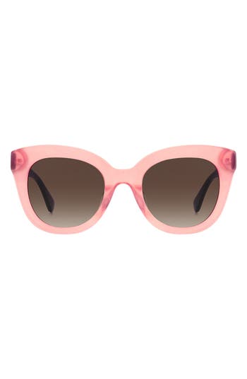 Kate Spade New York Belah 50mm Gradient Round Sunglasses