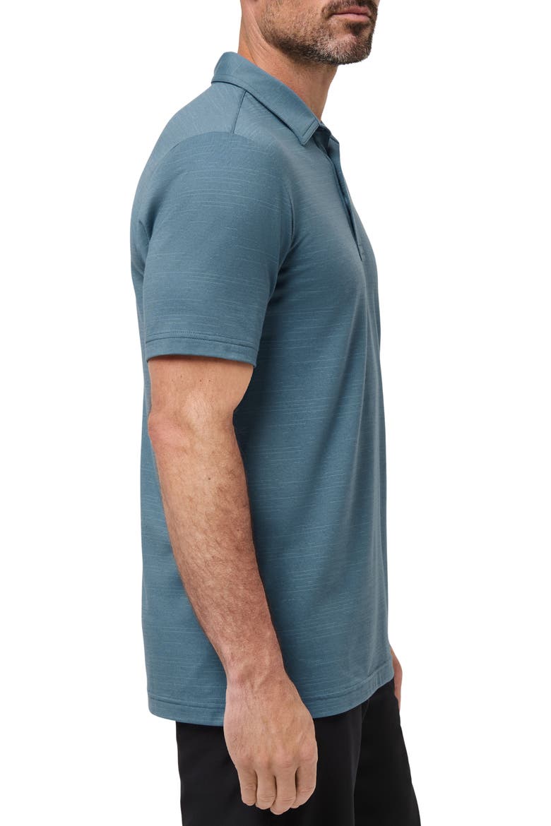 The Heater Solid Short Sleeve Performance Polo, Alternate, color, COPEN BLUE