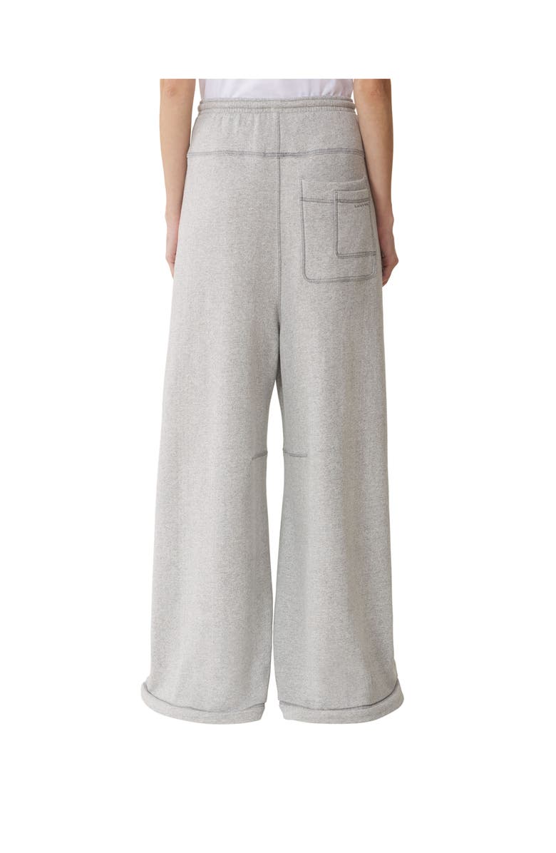 Lanvin Cotton Jersey Pants, Alternate, color, Heather Grey