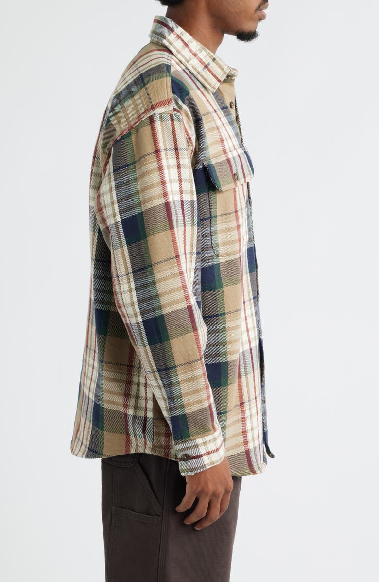 Carhartt Work In Progress Tamblyn Plaid Cotton Flannel Button-Up Shirt, Alternate, color,