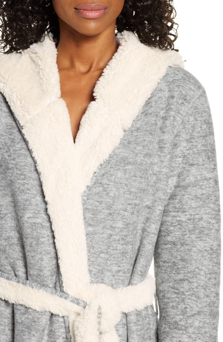 UGG<sup>®</sup> Portola Reversible Hooded Robe, Alternate, color,