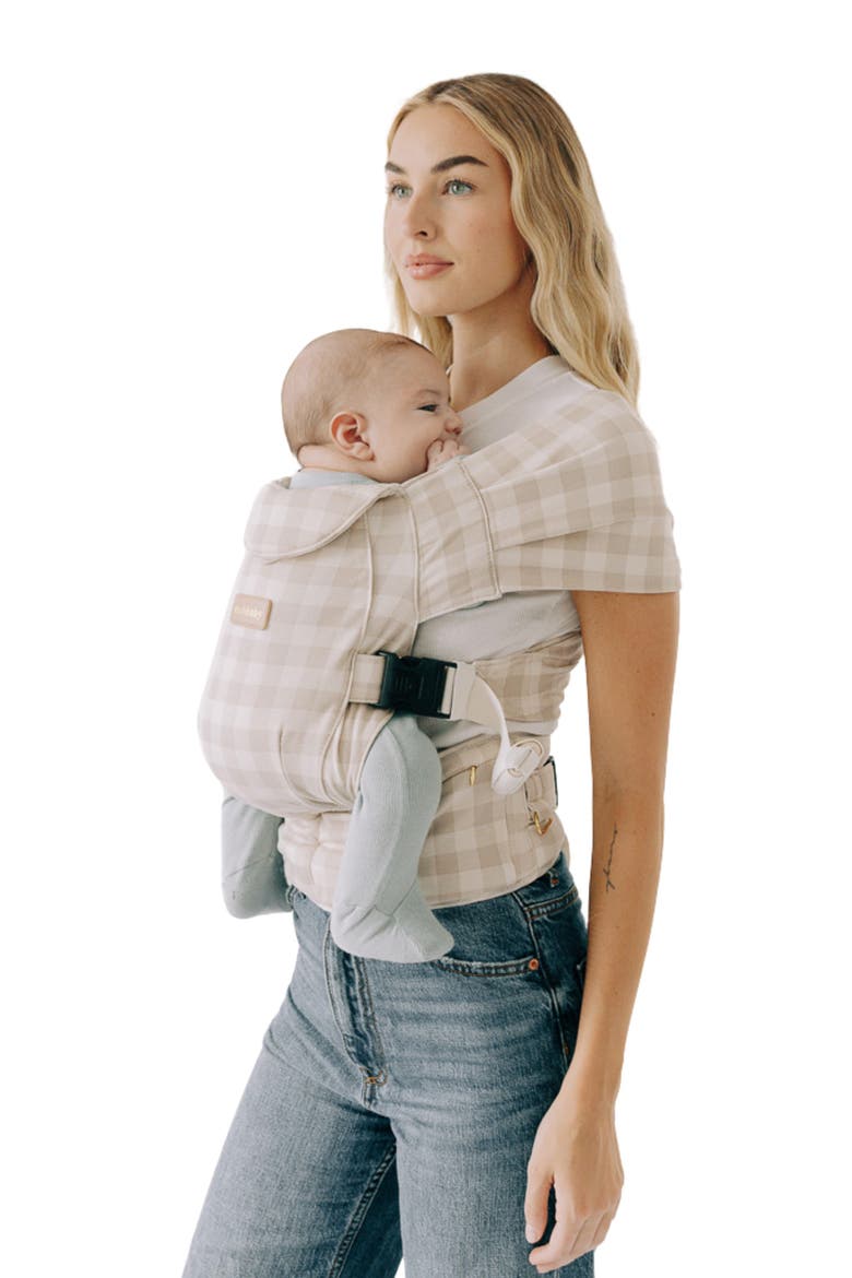 Pearl Newborn Carrier, Alternate, color, GINGHAM