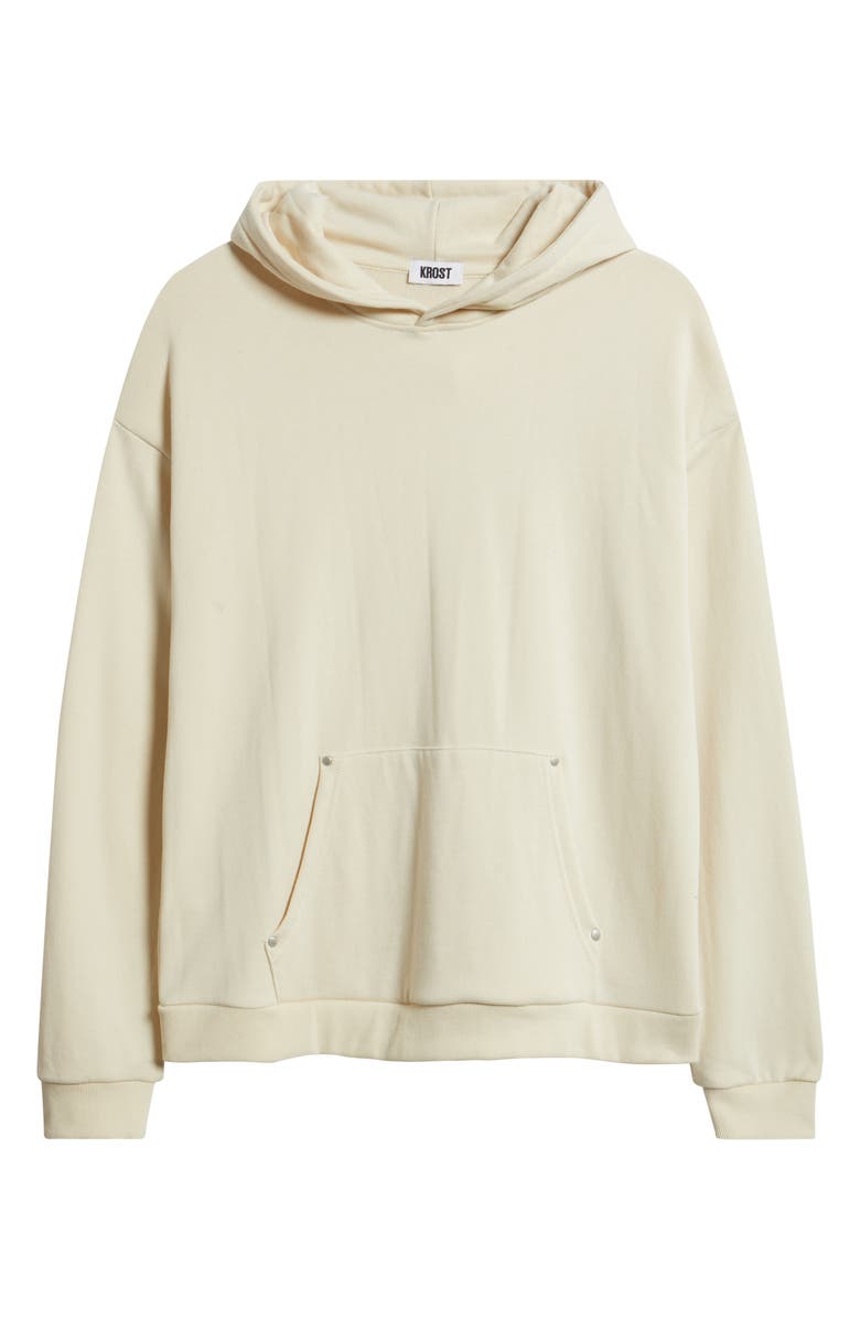 KROST Friends Cotton Blend Hoodie, Alternate, color, Cloud Creme