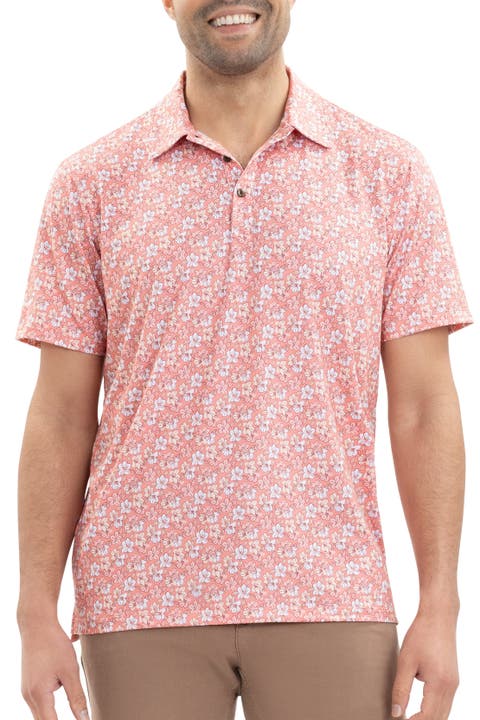 The Azaleas - Sunset Golf Shirt