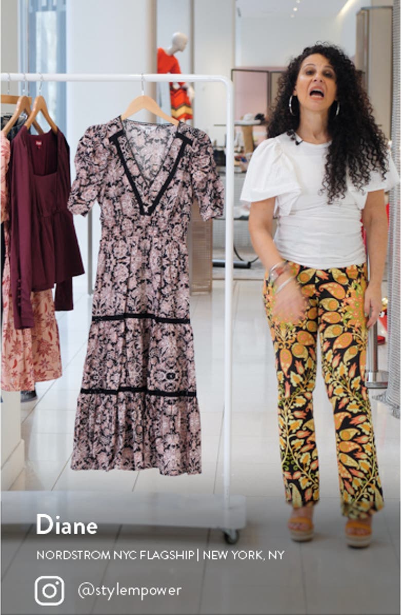 Boho Next Door Tiered Midi Dress, sales video thumbnail