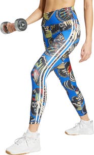 ADIDAS X FARM RIO x FARM Rio Print 3-Stripes Leggings