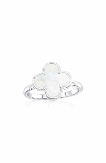 SIMONA Mother-of-Pearl Clover Ring