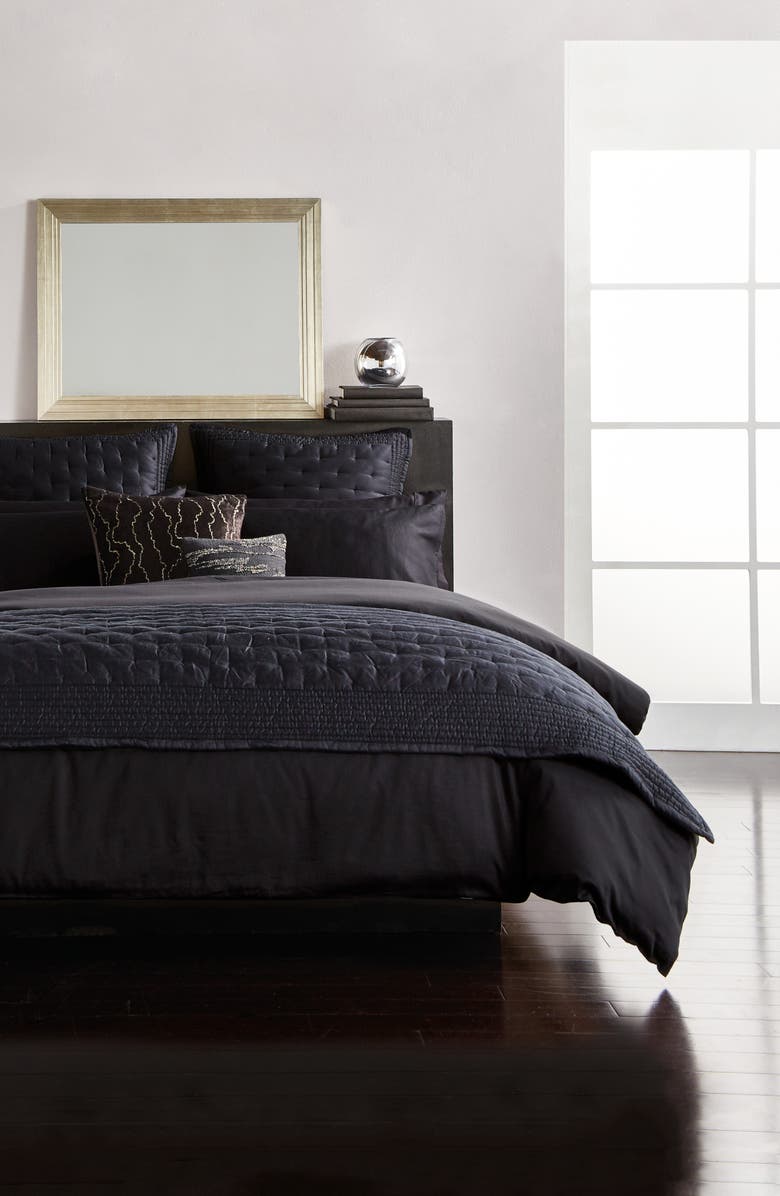 Donna Karan New York Indulgence Cotton & Silk Duvet Cover & Sham Set, Main, color,
