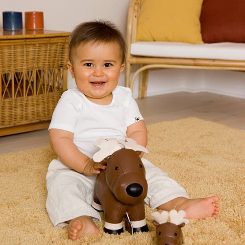 Little Big Friends Musical Animals In Brown
