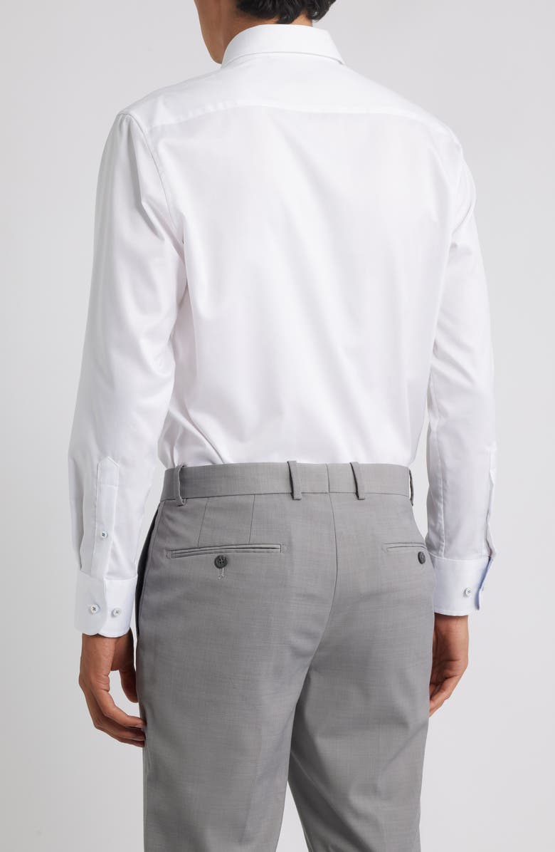 1863 by Eterna Luxury Slim Fit Non-Iron Dress Shirt, Alternate, color, White