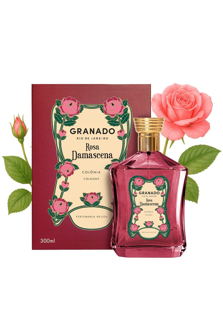Rosa Damascena Eau de Cologne, Alternate, color, Clear