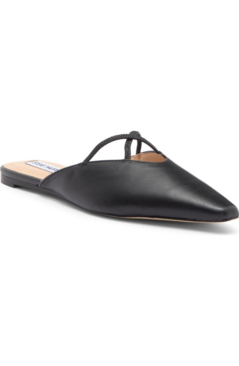 Steve Madden Pammie Mule, Main, color, Black Leather