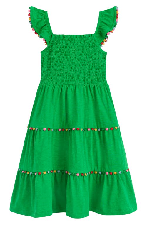 Mini Boden Kids' Addison Twirly Pom Dress