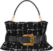 Balmain Medium Anthem bag in tweed