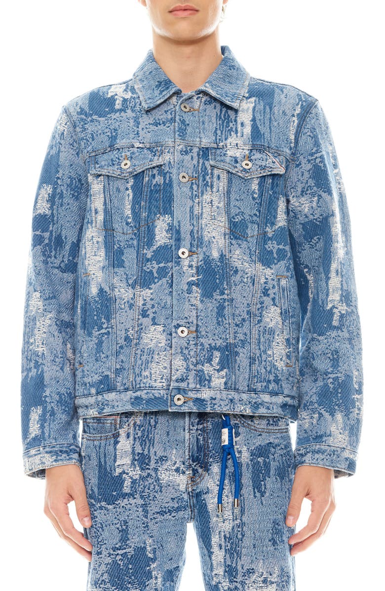 Cult of Individuality Type II Denim Jacket, Main, color, Digi