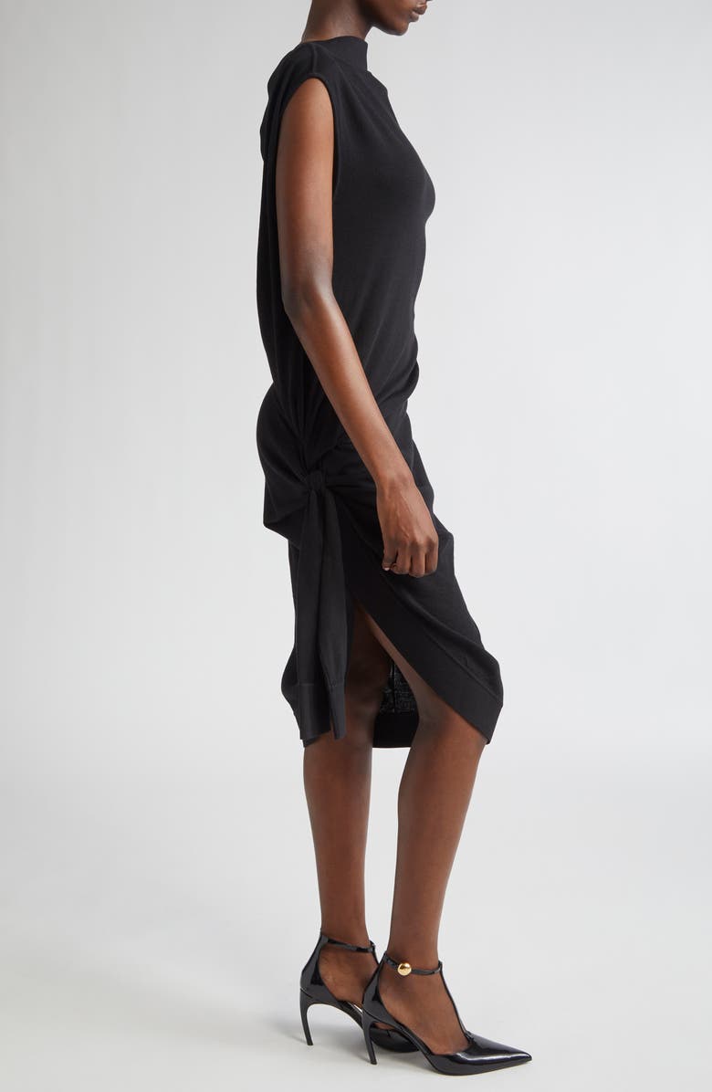 FERRAGAMO Asymmetric Knit Dress, Alternate, color,