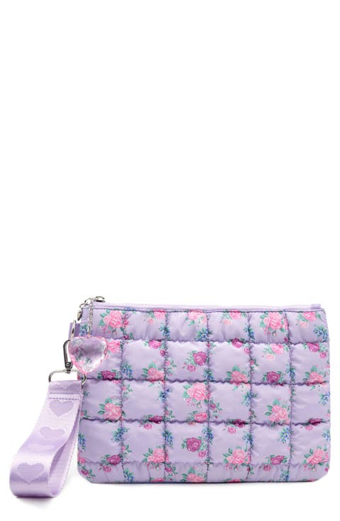 Kids' Floral Scrunch Wristlet