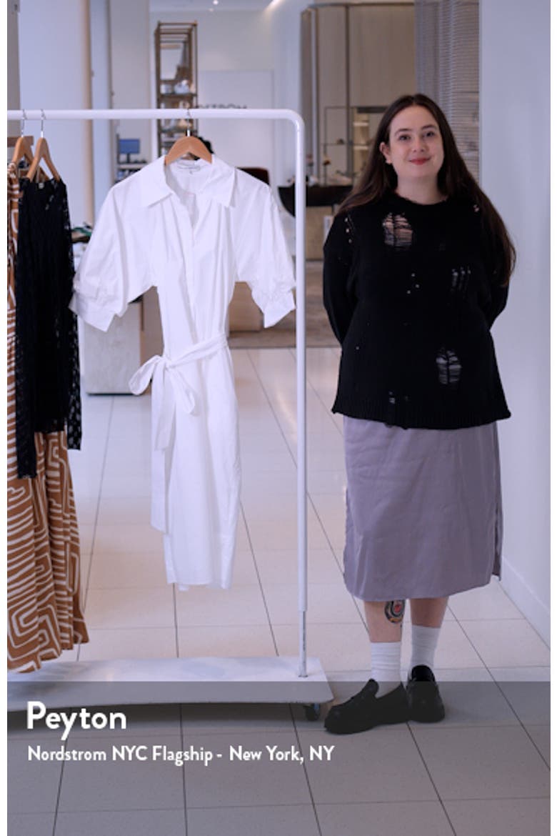 Tie Belt Shirtdress video