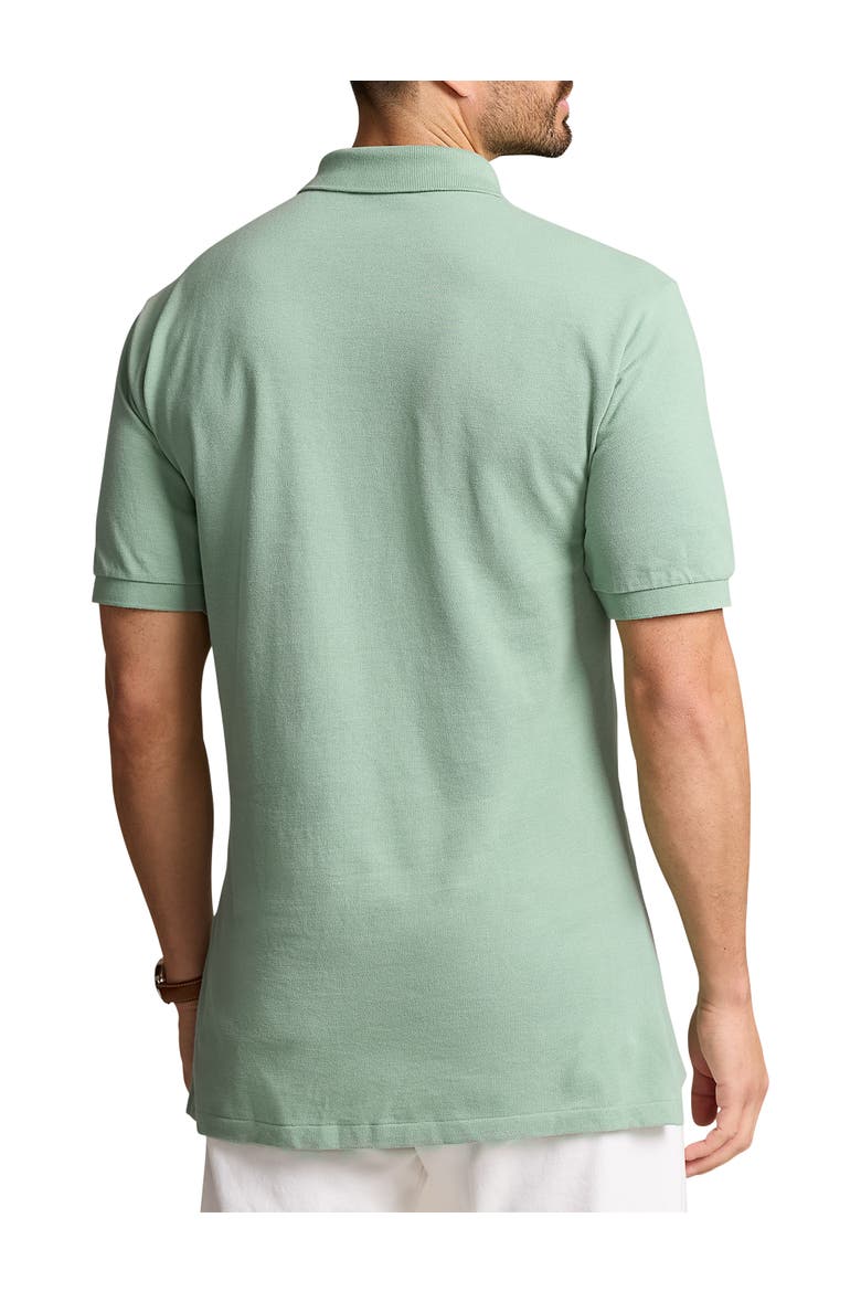 Big & Tall Mesh Polo Shirt, Alternate, color, FADED MINT