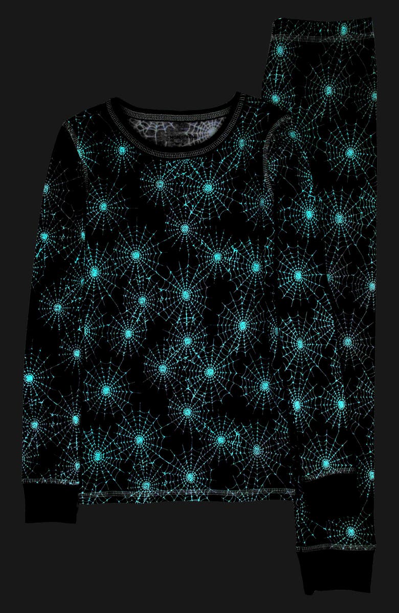 Nordstrom Kids' Glow in the Dark Fitted Two-Piece Pajamas, Alternate, color,