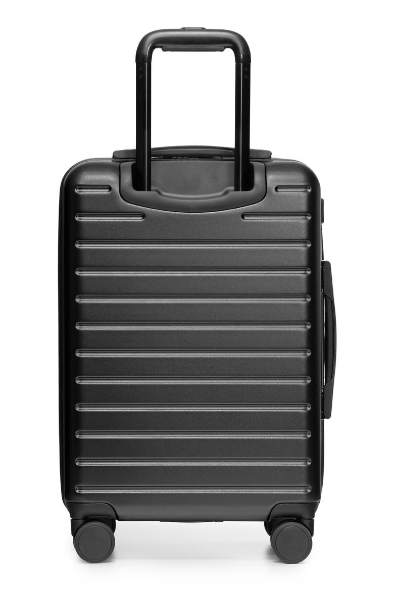 Mykel 22-Inch Carry-On Hardside Spinner Luggage, Alternate, color, BLACK