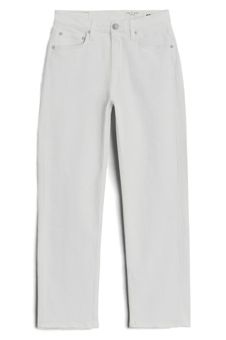 Harlow Relaxed Straight Leg Jeans, Alternate, color, OPTICWHT