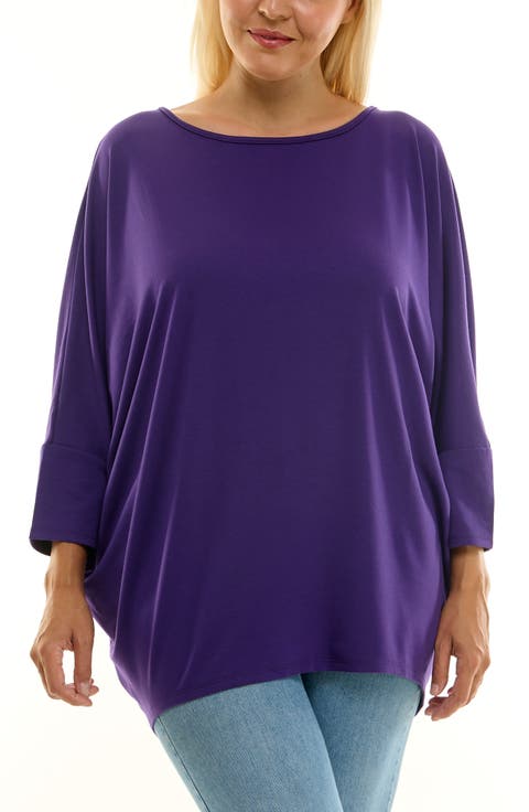 Dolman Sleeve Tunic (Plus)