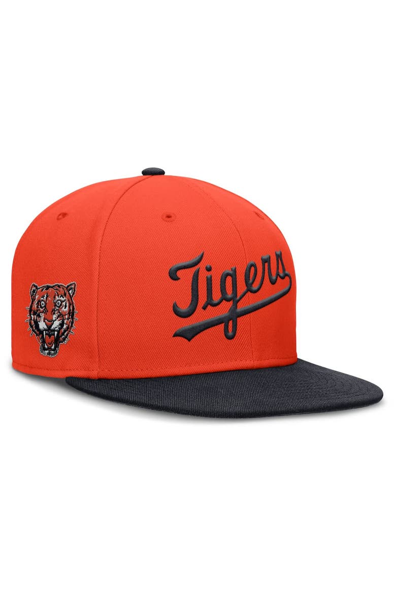 Men's Nike Orange Detroit Tigers True Performance Fitted Hat, Main, color, Orange