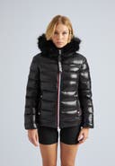 JACK1T Faux Fur Hooded Puffer Jacket