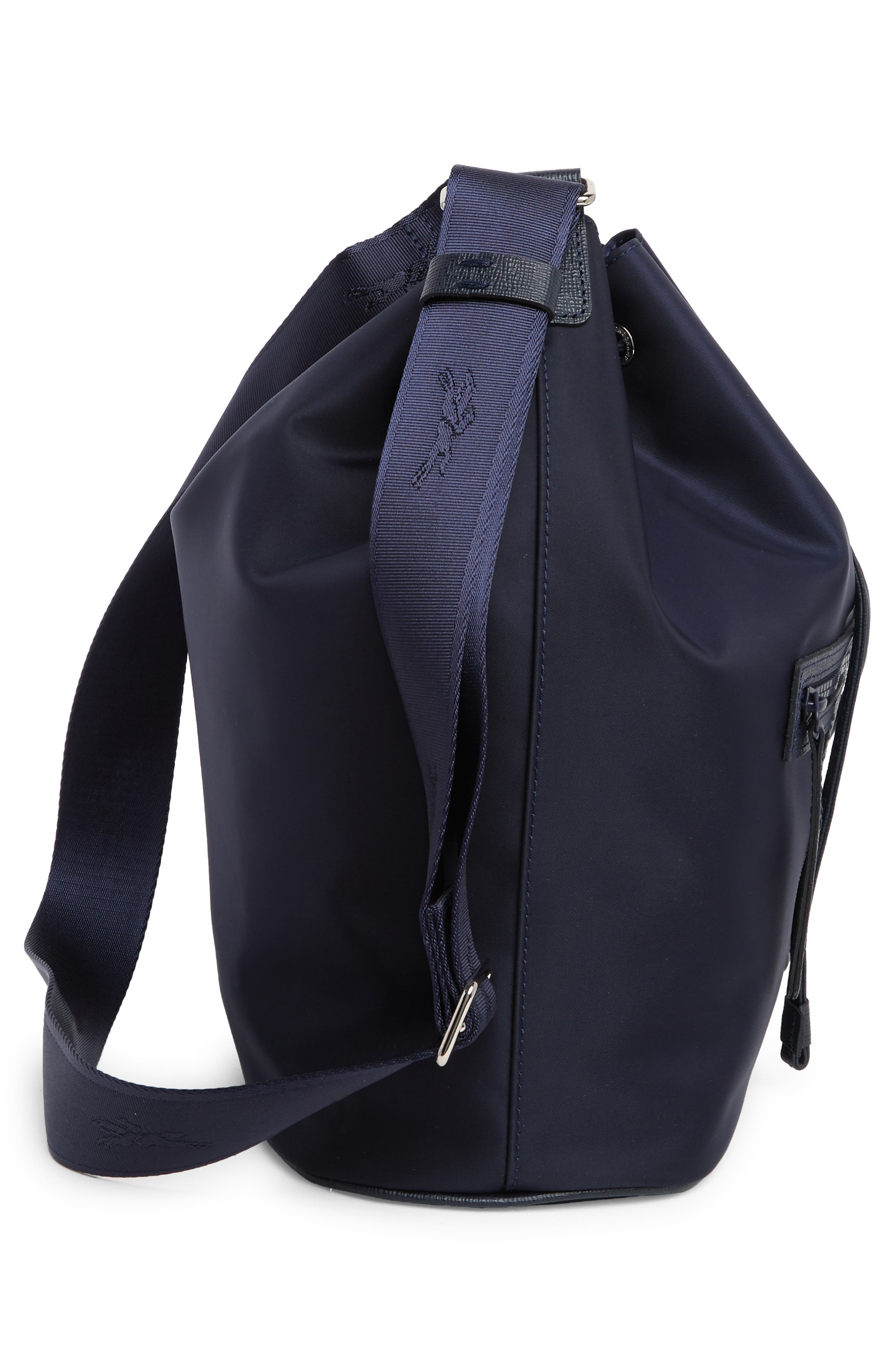 Longchamp Neoprene Bucket Bag, Alternate, color, 