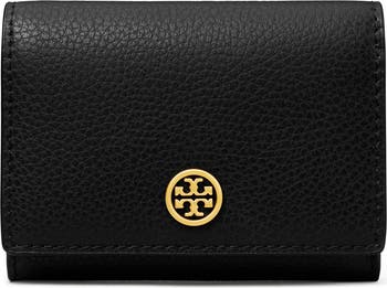Tory Burch Robinson Leather Bifold Card Case | Nordstrom Tory Burch Robinson Leather Bifold Card Case | Nordstrom