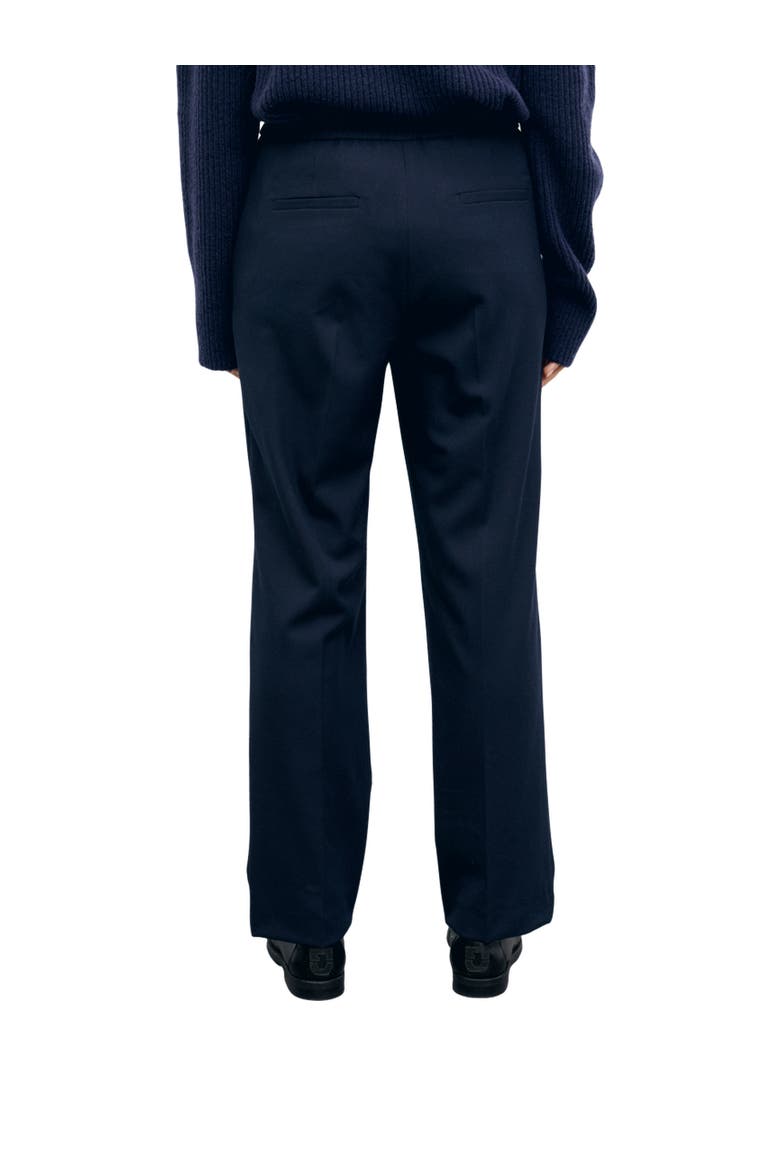 Myra Straight Leg Trousers, Alternate, color, Navy Blue