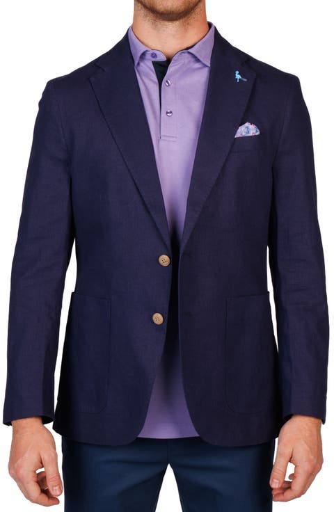 Linen Blend Sport Coat