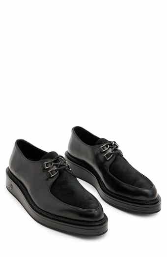 John Varvatos Von Genuine Shearling Creeper Derby