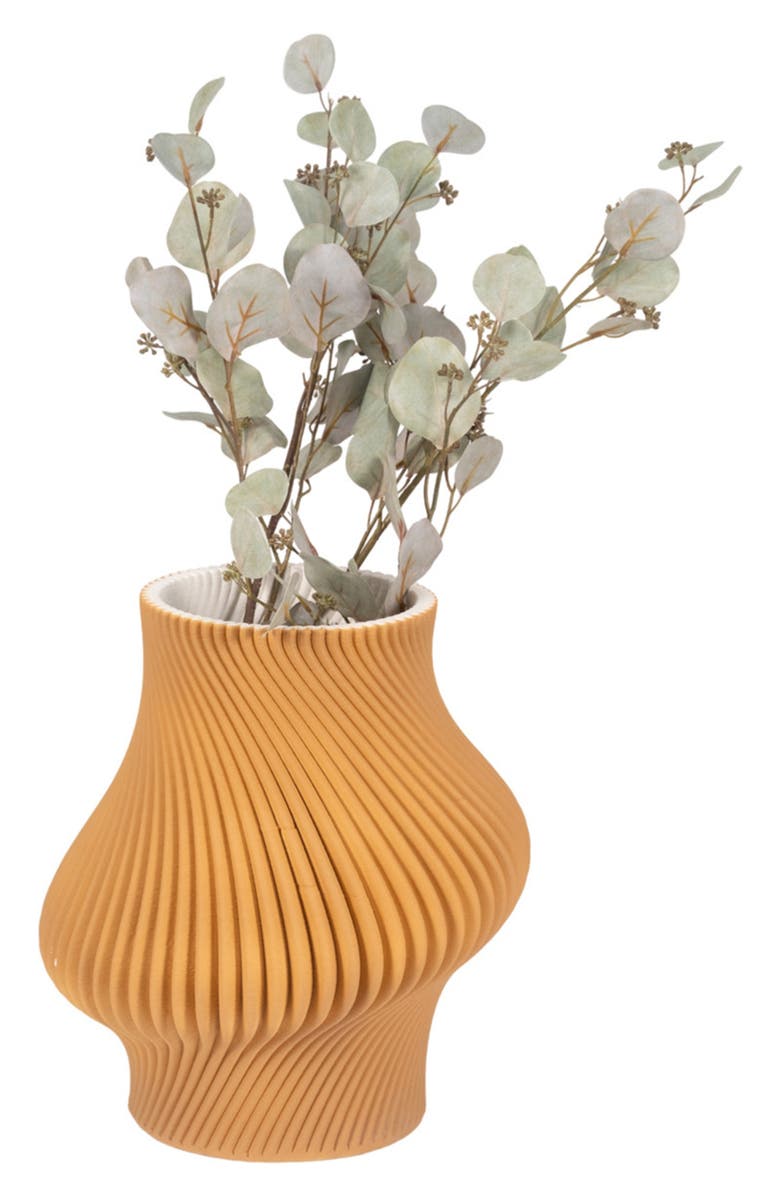 R16 HOME Seymour Porcelain Vase, Alternate, color, Apple Cinnamon