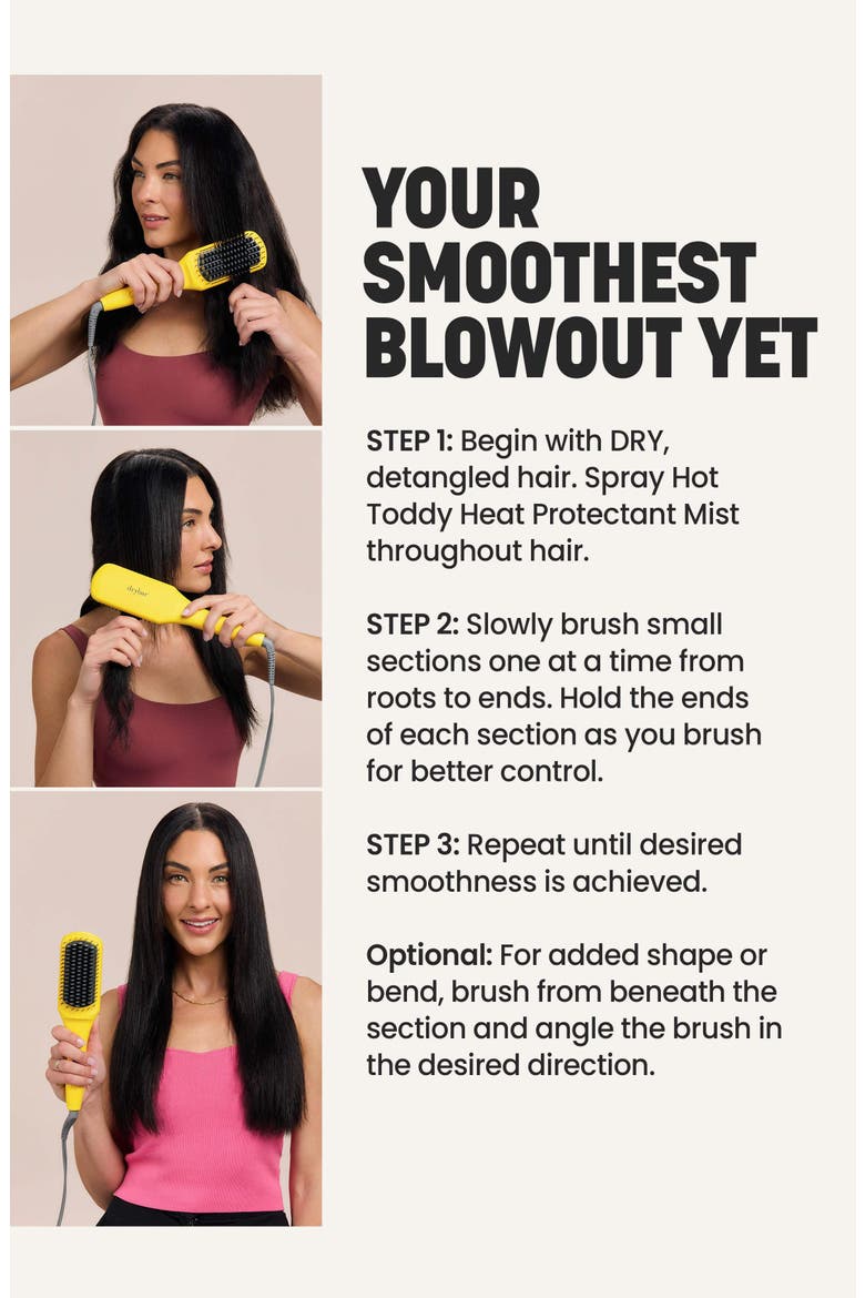 The Baby Brush Crush Mini Heated Straightening Brush, Alternate, color, NO COLOR