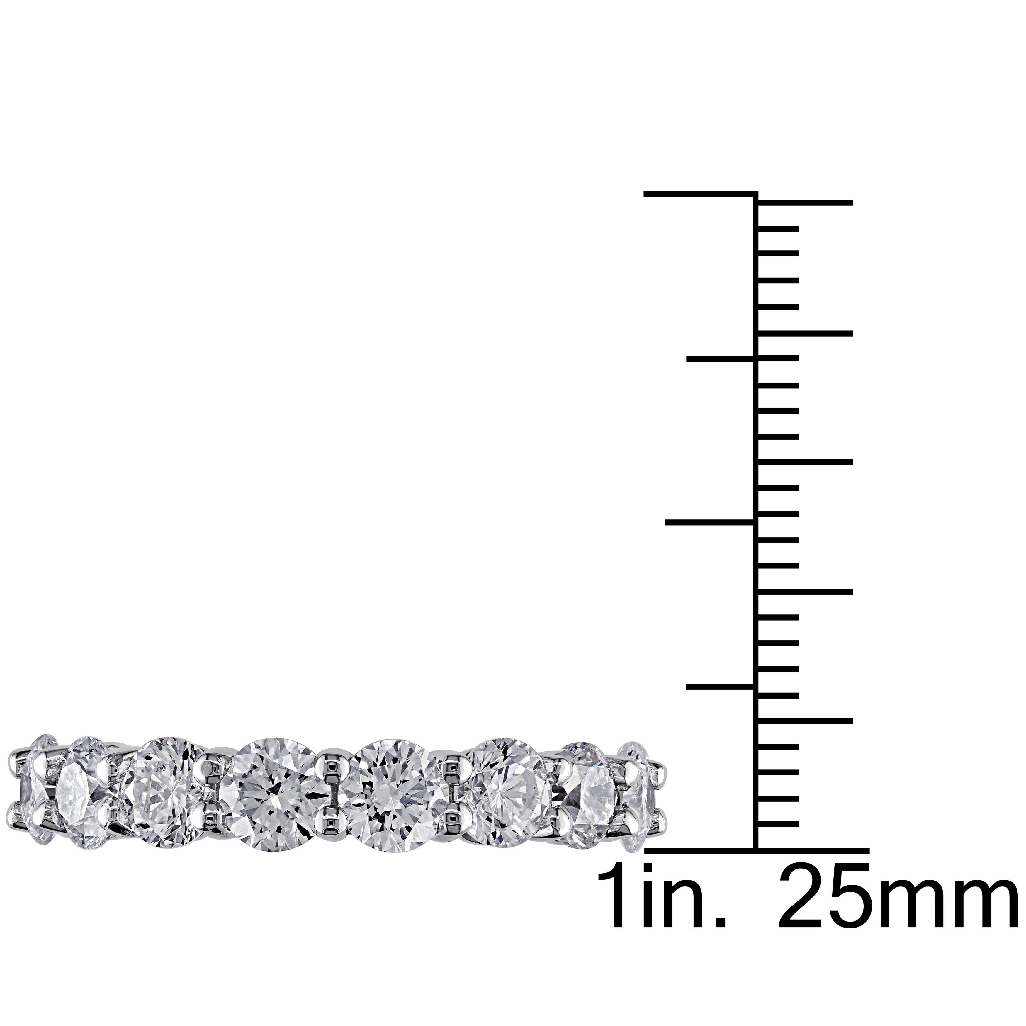 Julianna B. 5 CTW Diamond Eternity Ring 18k (Women) | Nordstrom