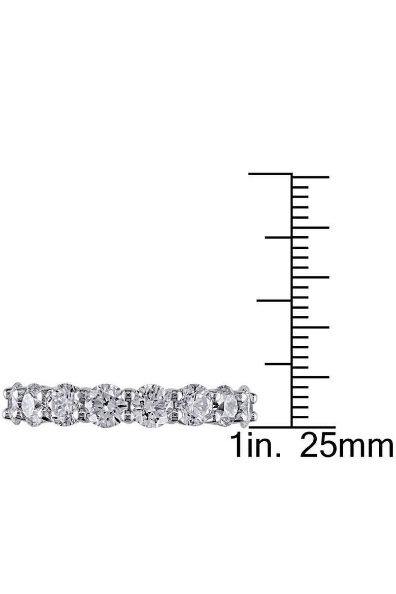 5 CTW Diamond Eternity Ring 18k, Alternate, color, 18K White Gold