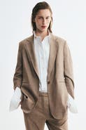 H&M Single-breasted Twill Blazer