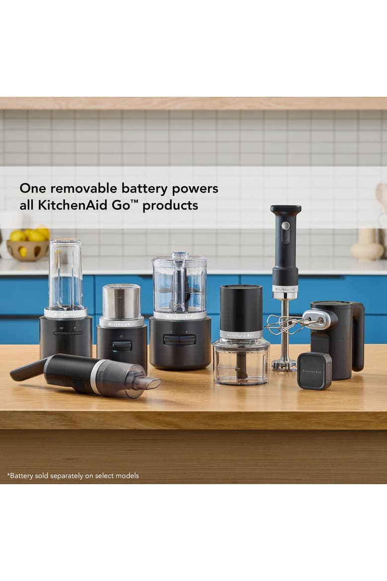 Go Cordless Top Down Chopper - battery sold separately, Alternate, color, Black Matte